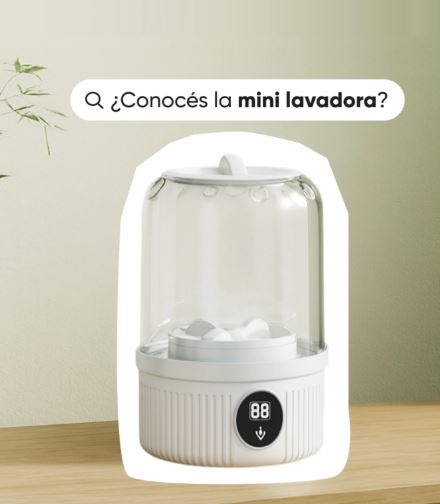 Lavadora portátil totalmente automática