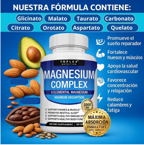 MAGNESIO COMPLEX 8x1 (60 cap)