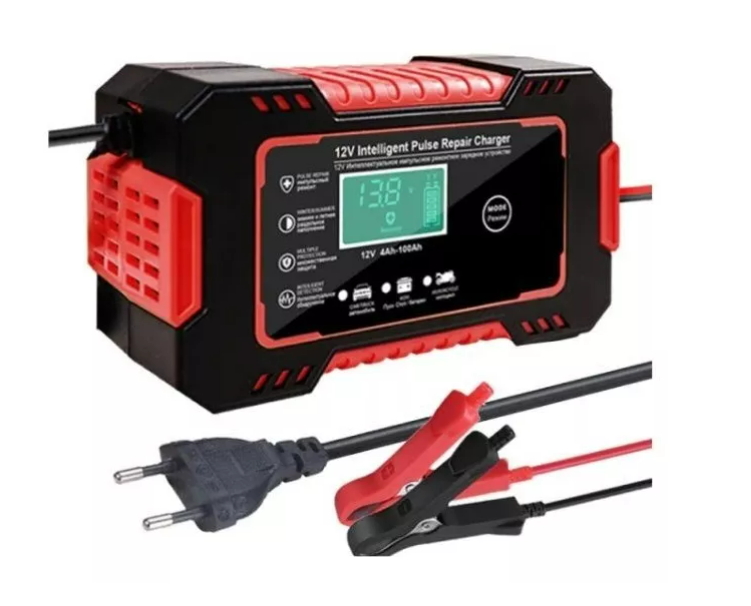 Cargador Inteligente 12V - Revive baterías descargadas - Vuelve a usar tu auto hoy sin gastar en batería nueva