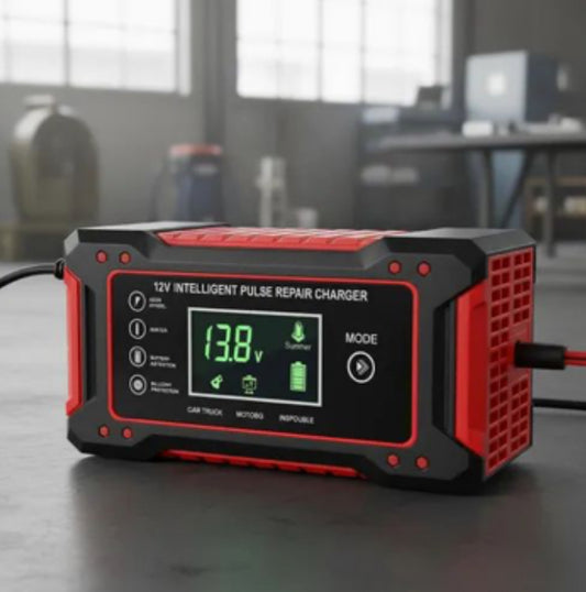 CARGADOR REPARADOR DE BATERIAS PARA AUTO