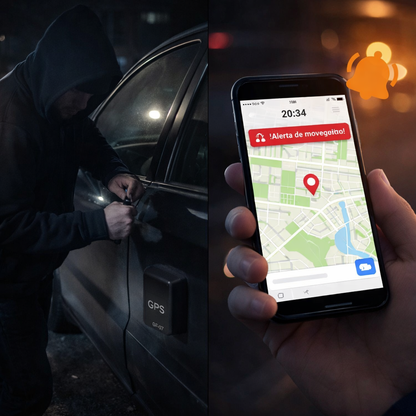 Mini Tracker GPS Vehicular - Protege tu vehículo en tiempo real desde tu celular 🚗📍