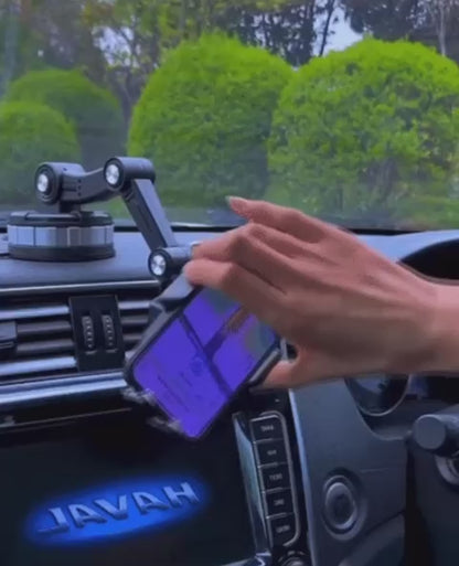 🚗 Soporte Celular 360° con Ventosa Ultra Firme